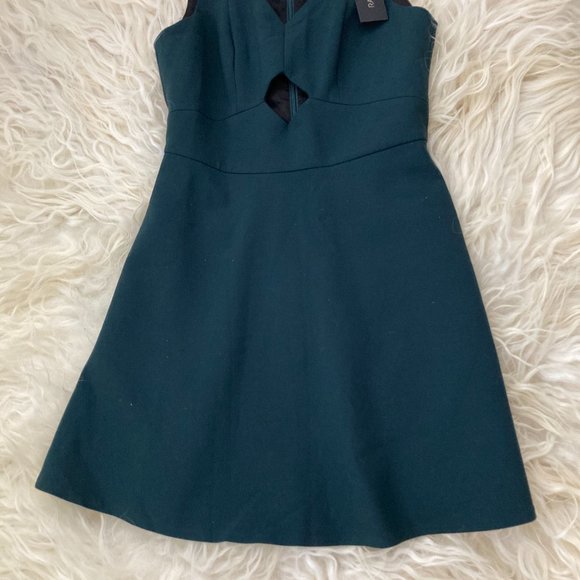 RACHEL ZOE Crew Neck Mini Page Dress - Picture 3 of 12